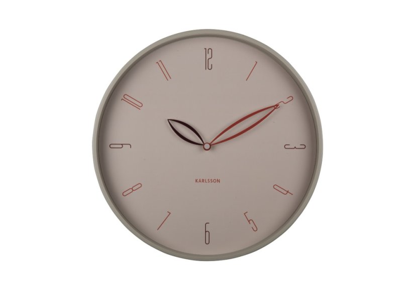 Designové nástěnné hodiny 6012WG Karlsson 40cm