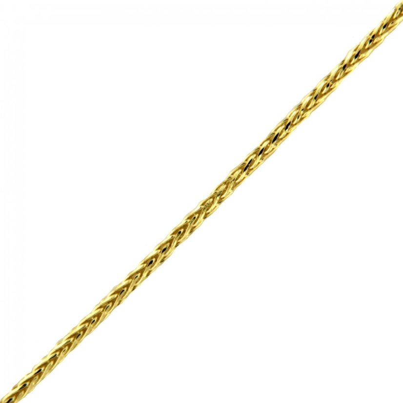 Zlatý řetízek SPIGA/020/DIA, vel. 38, 1.3 g