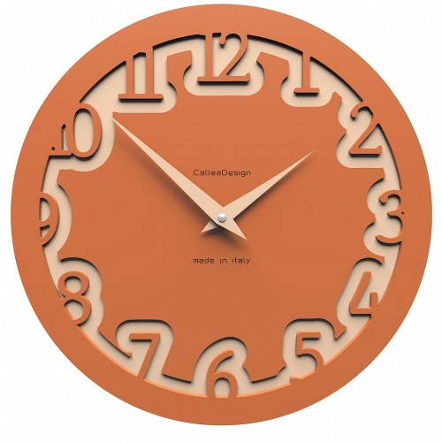 Dizajnové hodiny 10-002 CalleaDesign Labirinto 30cm (viac farebných verzií) Farba ružová lastúra (najsvetlejšia)-31 Dyha šedý koreň - 84