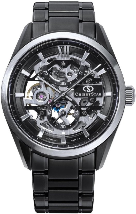 Orient Star Contemporary M34 F8 Full Skeleton Mechanical RE-AZ0105N00B 75. Anniversary Limited Edition 430pcs (+ náhradný remienok)