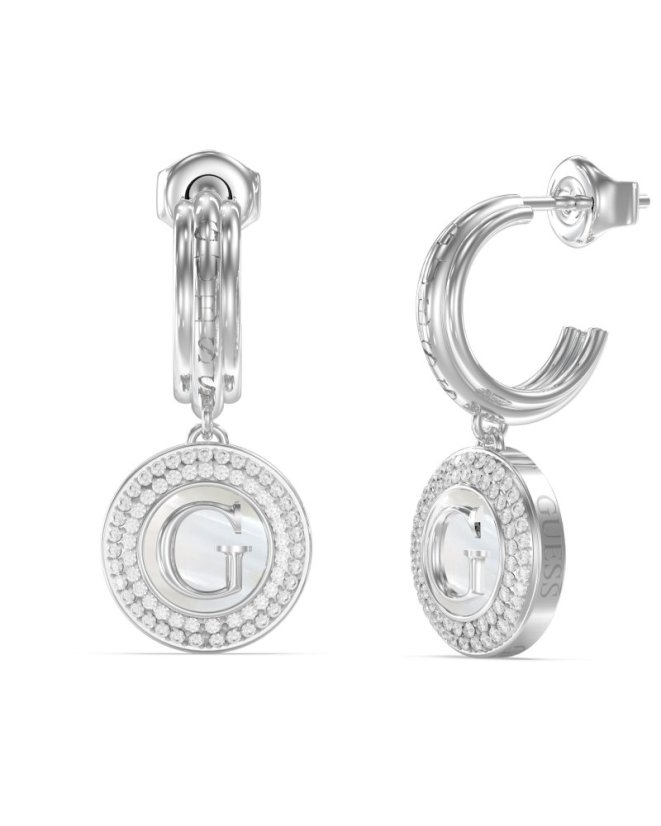 Guess G Talisman náušnice JUBE06210JWRHT/U Guess G Talisman náušnice JUBE06210JWRHT/U