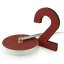 Nalepovacie hodiny MPM E01.3775.20