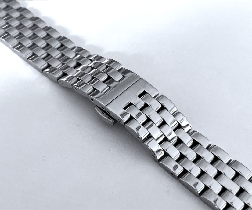 LAVVU Masívny strieborný oceľový remienok - 20