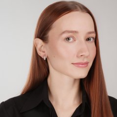 Zlaté náušnice z bieleho zlata ZE0946XJ81-5800 (585/1000) 1,58g