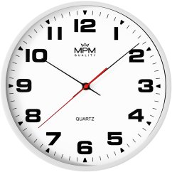 Nástenné hodiny s tichým chodom MPM Lina - E01.4463.0000
