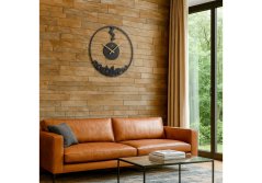 Designové nástěnné hodiny 21570 Lowell 60cm