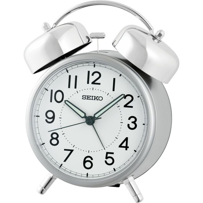 Ručičkový budík s tichým chodem Seiko QHK063S