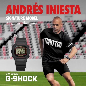 G-Shock Andrés Iniesta - Limitovaná edícia