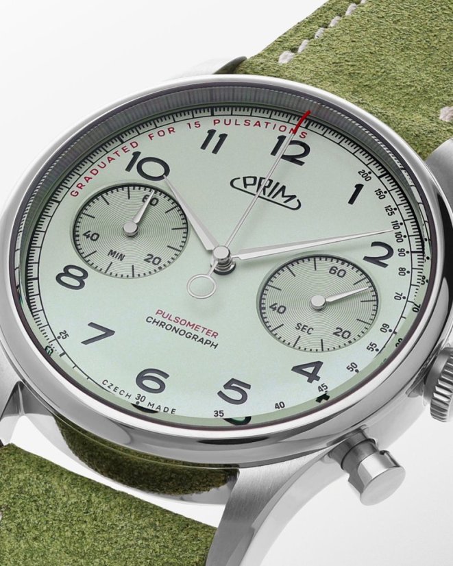 Prim Janský Pulsometer Chronograph 39 - B - W03P.13283.B