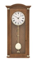 Nástěnné kyvadlové hodiny 5014/4 AMS 64cm řízené rádiovým signálem DCF