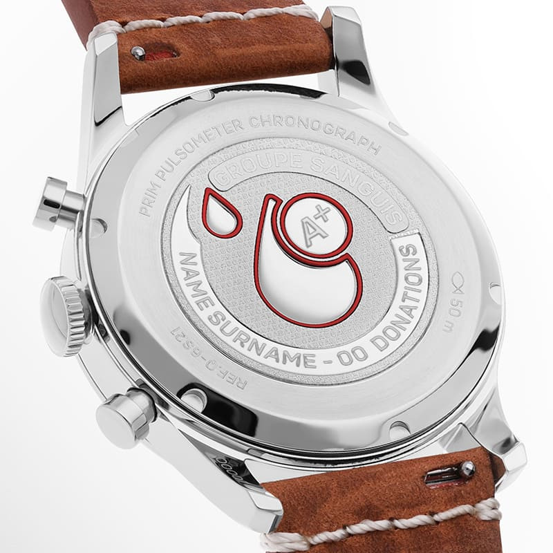 Prím Janský Pulsometer Chronograph 42 - C - W01P.13282.C