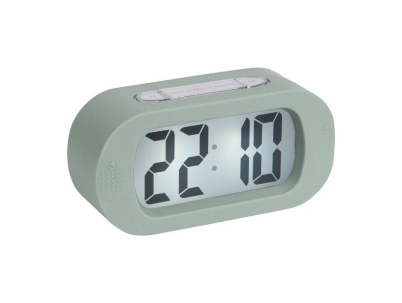 Stolové digitálne hodiny-budík Karlsson KA5753GR