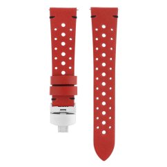 Kožený řemínek na hodinky PRIM RB.13279 (22 mm) - červeno-černý - RB.13279.2218.2090.L1