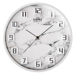 Nástenné hodiny s tichým chodom MPM Damali - E01.4290.00