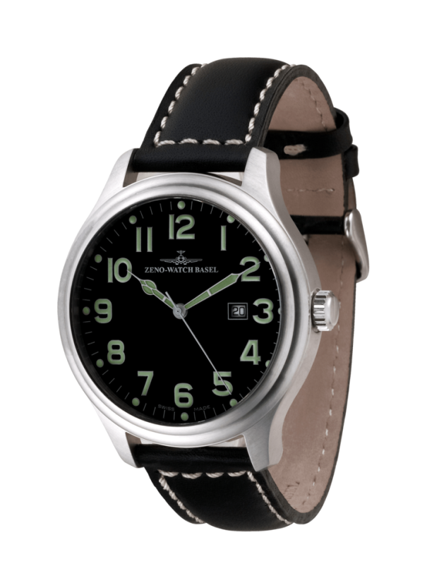 ZENO-WATCH BASEL 8654-a1 Oversized Sapphire (Flat) ZENO-WATCH BASEL 8654-a1 Oversized Sapphire (Flat)