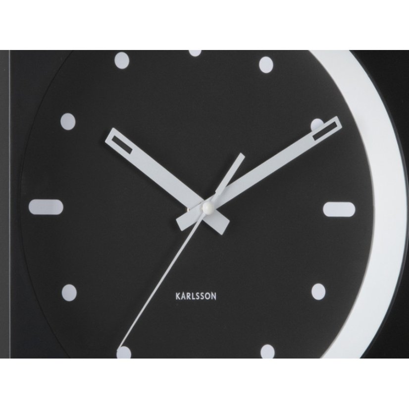 Dizajnové nástenné hodiny 6111BK Karlsson 25cm