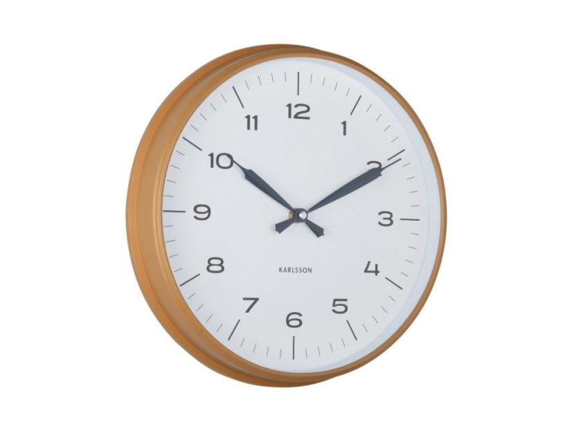 Dizajnové nástenné hodiny 6056YE Karlsson 30cm