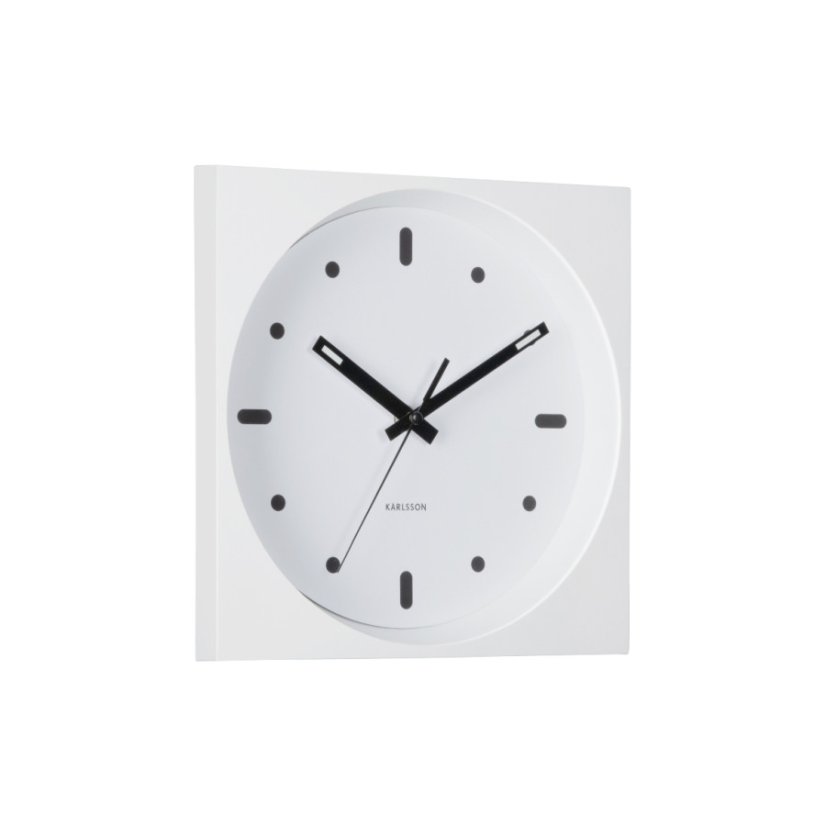 Dizajnové nástenné hodiny 6111WH Karlsson 25cm