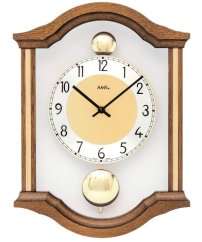 Kyvadlové nástenné hodiny 7447/4 AMS 34cm