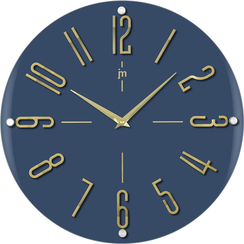 Designové nástěnné hodiny L00974A Lowell 40cm