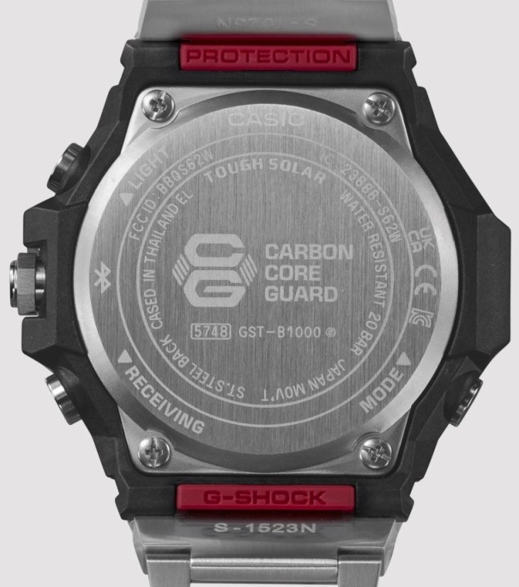 CASIO GST-B1000D-1AER G-Shock G-Steel Carbon Core Guard