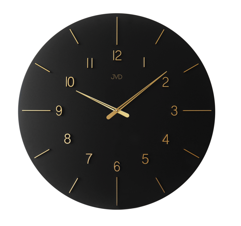 Obří dřevěné designové hodiny 70cm JVD HC701.2
