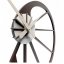 Dizajnové hodiny 10-118 CalleaDesign Snail 45cm (viac farebných verzií) Farba antracitová čierna-4