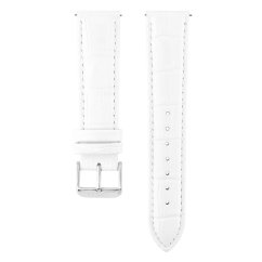 Kožený remienok na hodinky PRIM RB.15893 (20 mm) - biely - RB.15893.2018.0000.L1