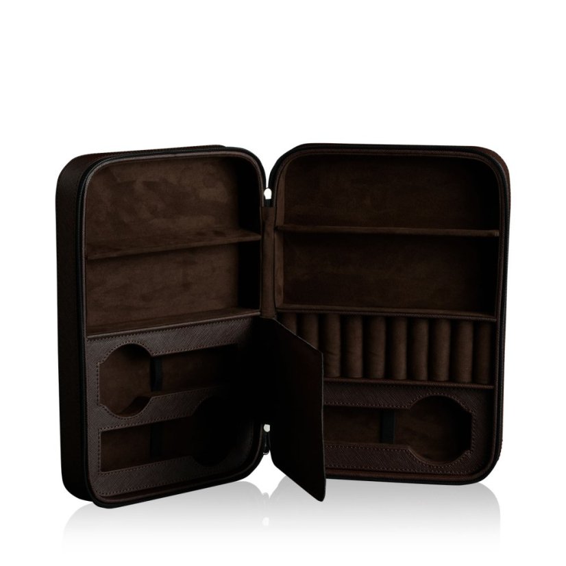 Puzdro na šperky, hodinky a slnečné okuliare HEISSE & SÖHNE 70019-157.145 Lifestyle Organizer Saffiano