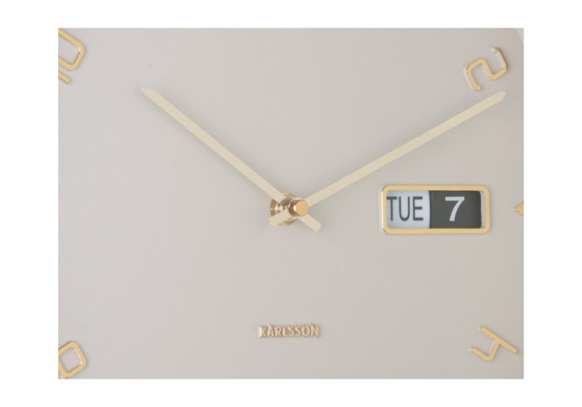 Designové nástěnné hodiny 5953WG Karlsson 30cm