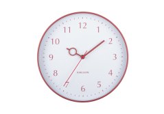 Dizajnové nástenné hodiny 5992RD Karlsson 30cm