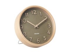 Dizajnové nástenné/Stolné hodiny KA5875WG Karlsson 18cm