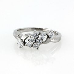 Prsten 7816, stříbrný, velikost 49 - SRI.7816