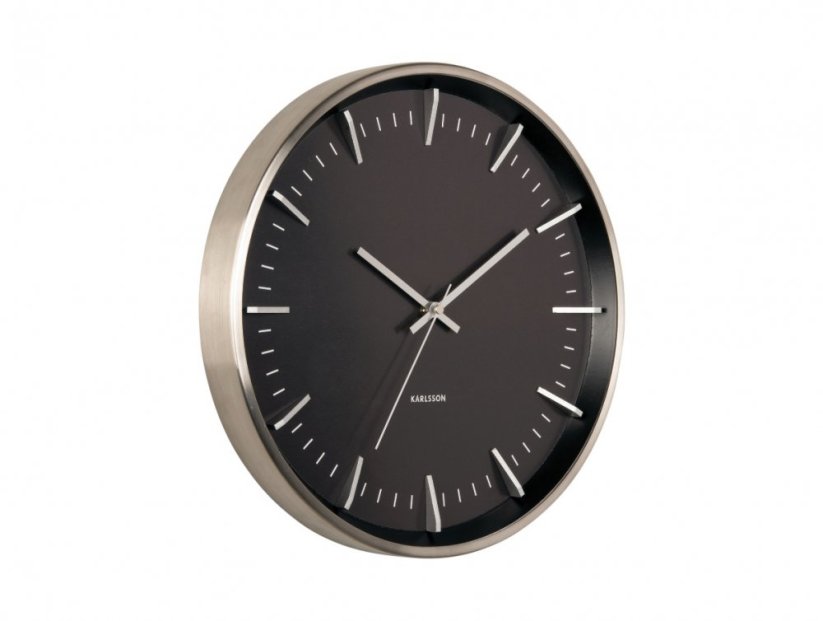 Dizajnové nástenné hodiny 5911SI Karlsson 35cm