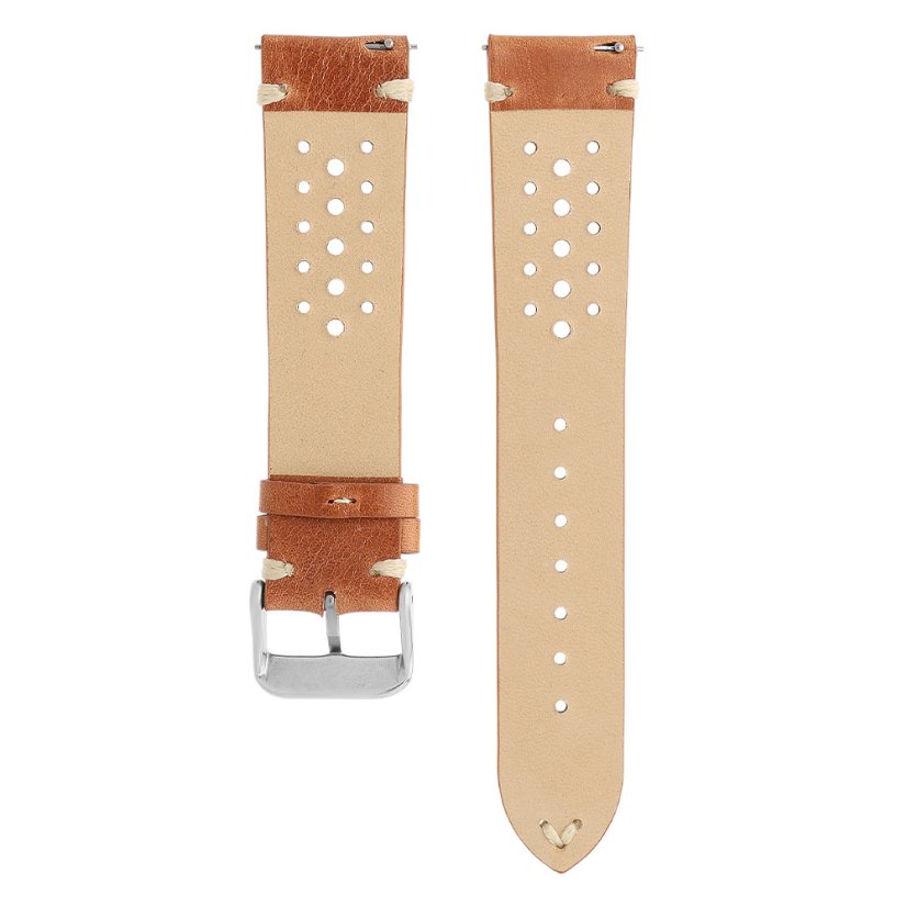 Kožený remienok na hodinky PRIM RB.13245 (22 mm) - svetlo hnedý - RB.13245.2220.5101.XL1