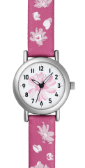 Detské náramkové hodinky s motívom kvetina JVD J7226.3