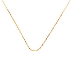 Nerezová retiazka 6493 - pozlátená - SNE.6493.. 50cm
