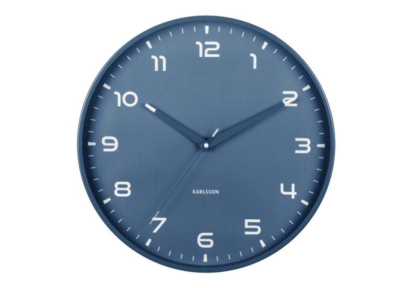 Dizajnové nástenné hodiny 6053BL Karlsson 40cm