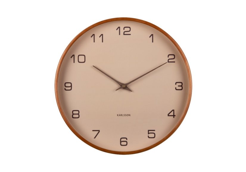 Dizajnové nástenné hodiny 5993GSB Karlsson 40cm