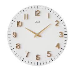 Drevené dizajnové hodiny JVD HC404.1