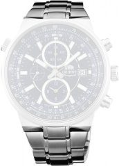 Oceľový náramok Orient PDFDSSS 26mm, strieborný