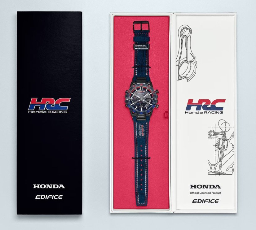 CASIO ECB-2000HR-1AER Edifice Sospensione Honda Racing Collaboration