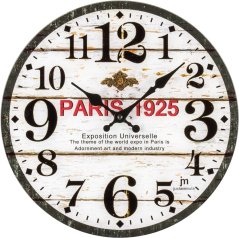 Designové nástěnné hodiny 14889 Lowell 34cm
