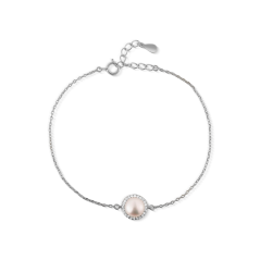 Stříbrný náramek JVD SVLB0960SH2P118