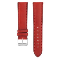 Kožený remienok na hodinky PRIM RB.13205 (22 mm) - červený - RB.13205.2220.2020.L