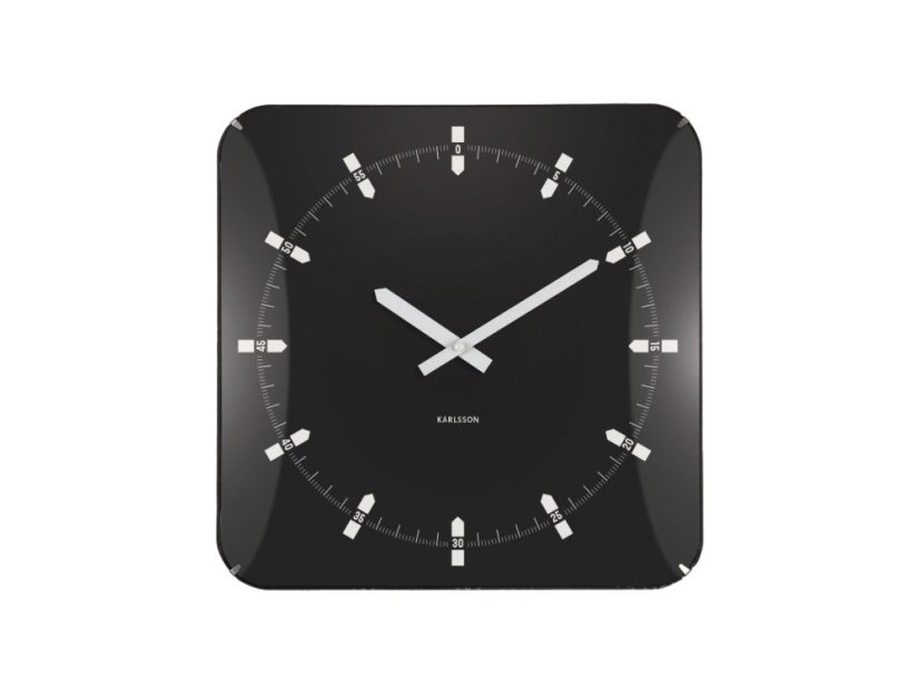 Dizajnové nástenné hodiny 6085BK Karlsson 35cm