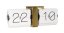 Dizajnové preklápacie hodiny KA5601WH Karlsson 36cm
