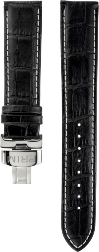 Kožený řemínek na hodinky  PRIM RB.15704.9000 (22 mm - XL) - Tourbillon