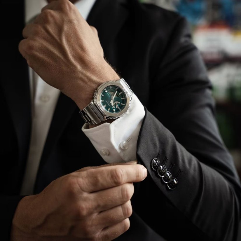 CASIO GM-2110D-3A1ER G-Shock G-Steel