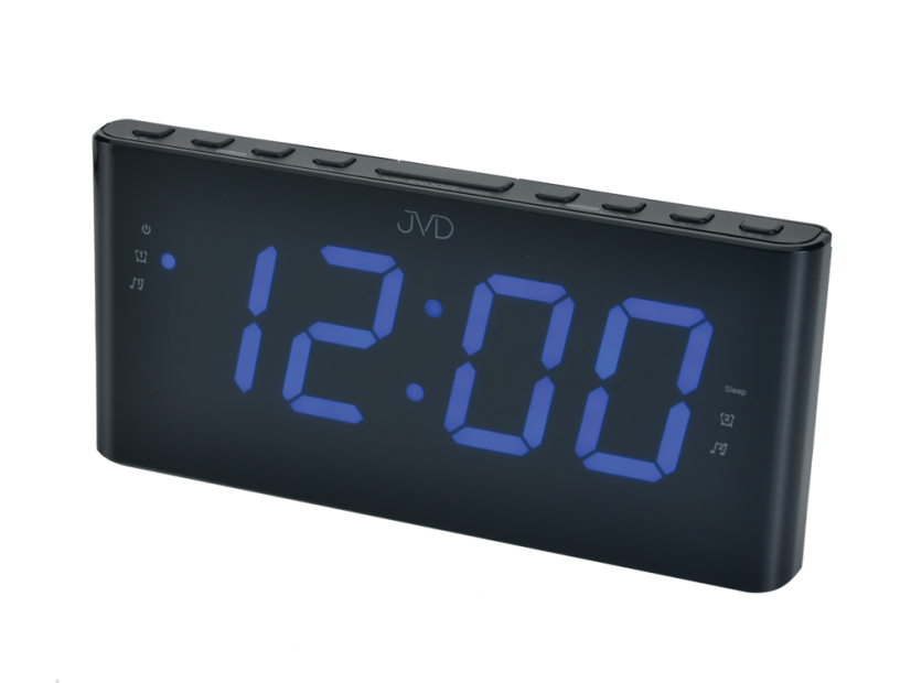 Digitální svítící budík do sítě s rádiem JVD SB1000.2